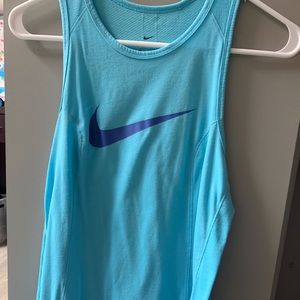 Blue tank top